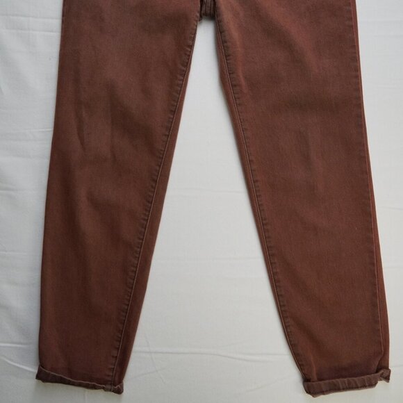 Free People 16515125 Pants, Womens Size W 28, Burgundy - Picture 4 of 9